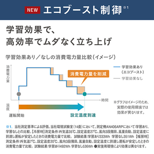 ダイキン 「工事代金別」 10畳 フィルター自動清掃 省エネハイパワーエアコン e angle select うるさらX Rシリーズ ATR28ASE6-WS-イメージ15