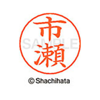 シヤチハタ ネームペン用ネーム シルバー 既製 市瀬 FC46013-X-GPS-0242