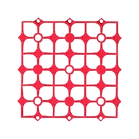 山崎産業 ジョイントスノコ ハイテックマット ピンク FC741JA-3937101