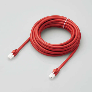 エレコム Cat6A LANケーブル 5m レッド LD-GPAT/RD5/RS-イメージ2