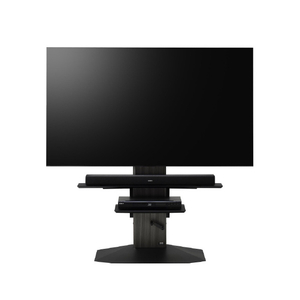 朝日木材 壁寄せテレビスタンド アッシュグレー WS-PG750-AG-イメージ11