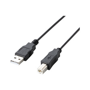 エレコム USB2.0ケーブル(3.0m) ブラック U2C-JB30BK エレコム USB2.0ケーブル(3.0m) ブラック U2C-JB30BK