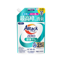 KAO アタックZERO 部屋干し 詰替 760g FCF692V