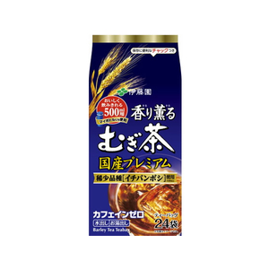 伊藤園 香り薫るむぎ茶 国産プレミアム ティーバッグ 24バッグ F837323-12477-イメージ1