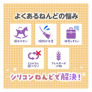 エジソン販売 シリコンねんどスイーツキッ ｼﾘｺﾝﾈﾝﾄﾞﾜｸﾜｸｽｲ-ﾂｷﾂﾄ-イメージ4