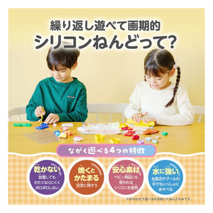 エジソン販売 シリコンねんどスイーツキッ ｼﾘｺﾝﾈﾝﾄﾞﾜｸﾜｸｽｲ-ﾂｷﾂﾄ-イメージ5