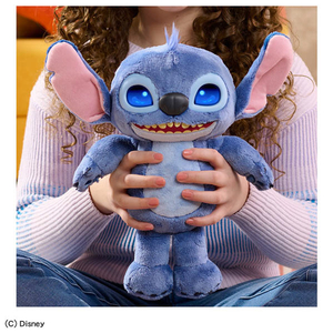 タカラトミー ディズニー リロ&スティッチ アニメーションアイ!インタラクティブぬいぐるみ スティッチ ｽﾃｲﾂﾁｲﾝﾀﾗｸﾃｲﾌﾞﾇｲｸﾞﾙﾐ-イメージ8