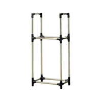 アイリスオーヤマ IRIS/204563 ステンレス製タイヤラックRV車用 ブラック／グレー FC637KR-4048032