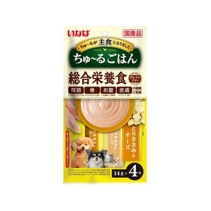 いなば ちゅーるごはん とりささみ&チーズ 14g×4P FCD575H-イメージ1