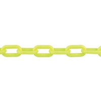 トラスコ中山 プラチェーン 蛍光イエロー 6MM×6M FC353GK-4888707