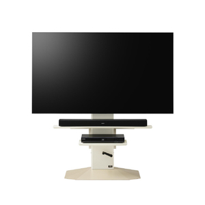朝日木材 壁寄せテレビスタンド 白木目 WS-PG750-WN-イメージ12