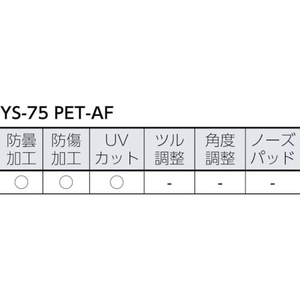山本光学 二眼型セーフティグラス FC932EZ-4974271-イメージ3