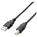 エレコム USB2．0ケーブル(5．0m) ブラック U2C-JB50BK