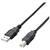 エレコム USB2．0ケーブル(5．0m) ブラック U2C-JB50BK-イメージ1