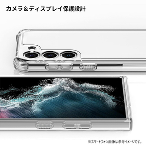 araree Galaxy S24用ケース Flexield クリア AR26669S24-イメージ9