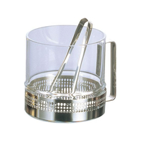 エムタカ ガラス アイスペール No.9028W(トング付)スキ FC681LV-7505200