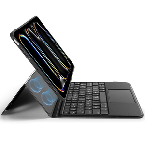 ESR iPad Pro 11インチ(M4)用ASCEND マグネットキーボードケース ブラック ES27669-イメージ2