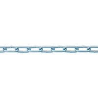 ニッサチェイン 鉄ユニクロ溶接リンクチェイン 4mm×30m 300.984246 FC879FL-IW2040