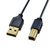 サンワサプライ 極細USBケーブル(USB2.0 A-Bタイプ・2m) ブラック KU20-SL20BKK-イメージ1