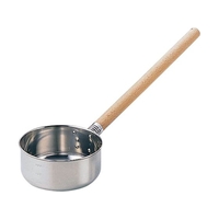 カシワ 18-8水杓子 16cm (1400cc) 目盛付 目盛付外径165×高さ75mm1400cc FCL4490-032233016