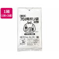 伊藤忠リーテイルリンク ポリゴミ袋(メタロセン配合) 半透明 70L 15枚×20袋 FCT5420-GMH-702