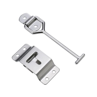 トラスコ中山 TRUSCO 車体ドア留金具 縦型ステンレス製 137mm 1組(袋)1個 FC914FC-2848066