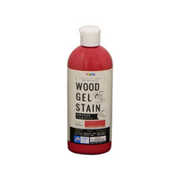 アサヒペン 水性WOODジェルステイン 300ml ストロベリーレッド FC720PJ