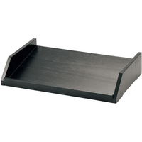 江部松商事 木製 カトラリーボックス用台 1段4列 黒 FC895LD-1621600