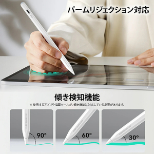 ESR iPad用デジタルペンシル Geo ブラック ES27670-イメージ5