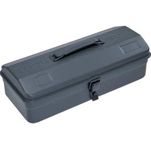 トラスコ中山 TRUSCO/山型工具箱 304X164X123 アーセナルグレー Y-280DG FC642TY-4017336-イメージ1