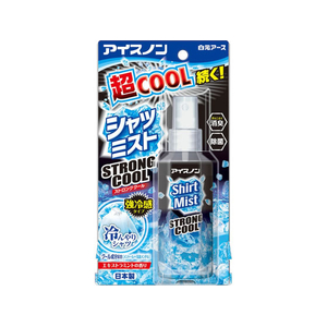 白元アース アイスノンシャツミスト STRONGCOOL エキストラミントの香り 100mL FCJ656P-イメージ1