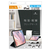 トリニティ iPad Air 11インチ(M4/M3/M2)/iPad Air(第5/4世代)用 [FLIP SHELL] 背面クリア ブラック TR-IPD26AS-FS-SMBK-イメージ1