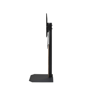 朝日木材 壁寄せテレビスタンド ダークブラウン木目+ブラック WS-RB750-DB-イメージ3
