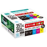 エコリカ リサイクルインクカートリッジ 5色パック ECI-C351XL-5P