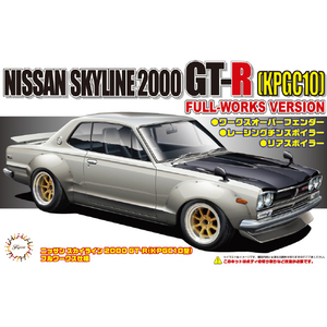 フジミ模型 1/24 ID142 スカイライン 2000 GT-R (KPGC10 型) フ ルワークス仕様 ID142ｽｶｲﾗｲﾝ2000GTRﾌﾙﾜ-ｸｽ-イメージ1