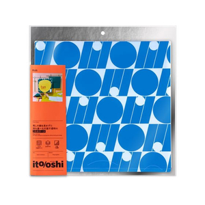 プラス ito／oshi 片面不透明 うちわケース ブルー FC307ST-91471FL-300CF-イメージ2