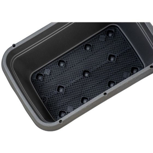 ＬＩＶ ＰＬＵＳ ベストコ プランター 長方形 520型 グレー FCE180W-MA-4183-イメージ2