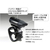 トップ LYNX TOURING 充電式LEDヘッドライト LX-214W FCJ581U-LX-214W-イメージ6