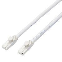 エディオンネットショップ エレコム Ldgpatwh15rs Cat6a Lanケーブル 15m ホワイト