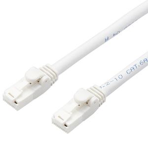 エレコム Cat6A LANケーブル(15m) ホワイト LD-GPAT/WH15/RS-イメージ2