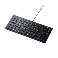 サンワサプライ USBスリムキーボード ブラック SKBSL32BK