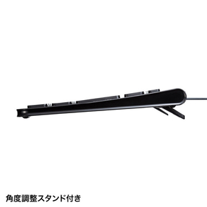 サンワサプライ USBスリムキーボード ブラック SKB-SL32BK-イメージ7