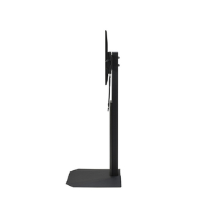 朝日木材 壁寄せテレビスタンド アッシュグレー木目+ブラック WS-RB750-AG-イメージ3
