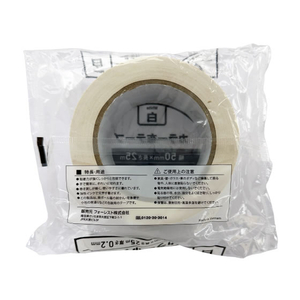 Forestway カラー布テープ 0.2mm厚 50mm×25m 白 30巻 FC441SA-イメージ3