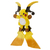 タカラトミーアーツ ポケモン/キミにきめた!ポケモンゲットぬいぐるみ/ メガライチュウＸ ﾎﾟｹﾓﾝｹﾞﾂﾄﾇｲｸﾞﾙﾐﾒｶﾞﾗｲﾁﾕｳX-イメージ2
