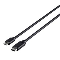 BUFFALO USB2．0ケーブル(MicroB to C) (2．0m) ブラック BSUMBC220BK