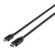 BUFFALO USB2．0ケーブル(MicroB to C) (2．0m) ブラック BSUMBC220BK-イメージ1