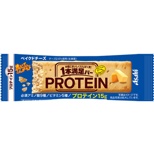 アサヒグループ食品 1本満足バー プロテインベイクドチーズ FC501NN-イメージ1