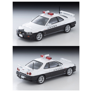トミーテック トミカリミテッドヴィンテージ NEO LV-N366a 日産 スカイライン 2ドア スポーツクーペ 25GT TURBO パトロールカー(山梨県警察) ホワイト LVN366Aｽｶｲﾗｲﾝｸ-ﾍﾟﾊﾟﾄｶﾔﾏﾅｼ-イメージ2