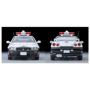 トミーテック トミカリミテッドヴィンテージ NEO LV-N366a 日産 スカイライン 2ドア スポーツクーペ 25GT TURBO パトロールカー(山梨県警察) ホワイト LVN366Aｽｶｲﾗｲﾝｸ-ﾍﾟﾊﾟﾄｶﾔﾏﾅｼ-イメージ4